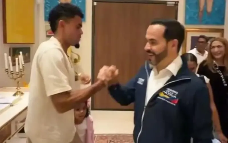 Luis Díaz se reunió con el presidente electo Abelardo de la Espriella en Barranquilla