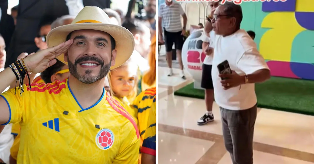 El padre de Lucho Díaz y otros familiares de la Tricolor festejaron la elección de Abelardo de la Espriella