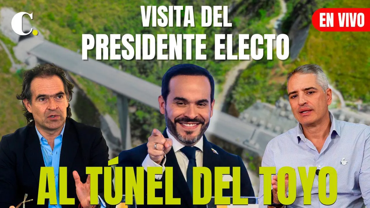 Presidente electo Abelardo de la Espriella recorre el Túnel del Toyo tras el desfile del 20 de Julio