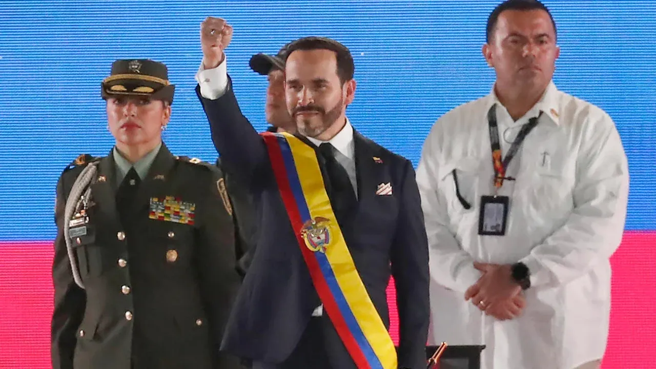 Abelardo de la Espriella asumió la presidencia y aseguró que enfrentará sin tregua al narcoterrorismo