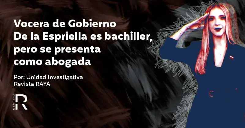 Vocera del gobierno de De la Espriella se presenta como abogada pese a no tener título