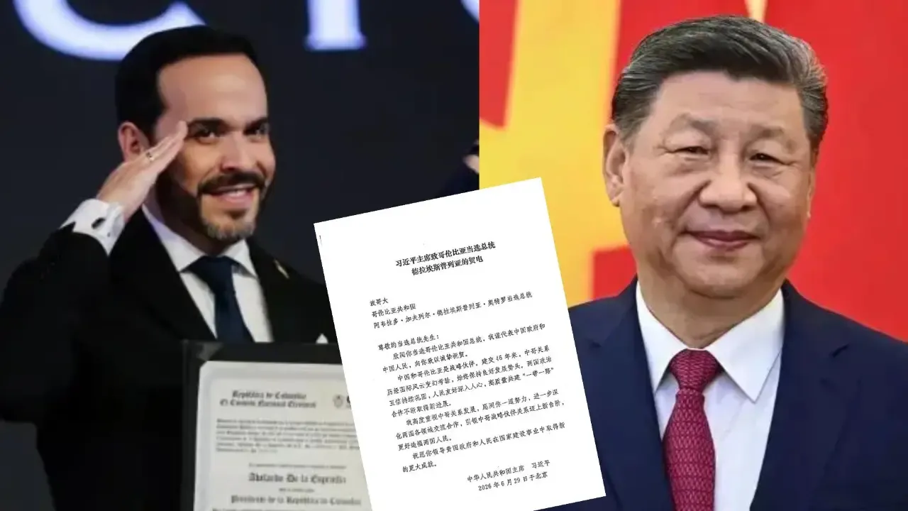Xi Jinping felicita a De la Espriella y China reitera su compromiso con Colombia