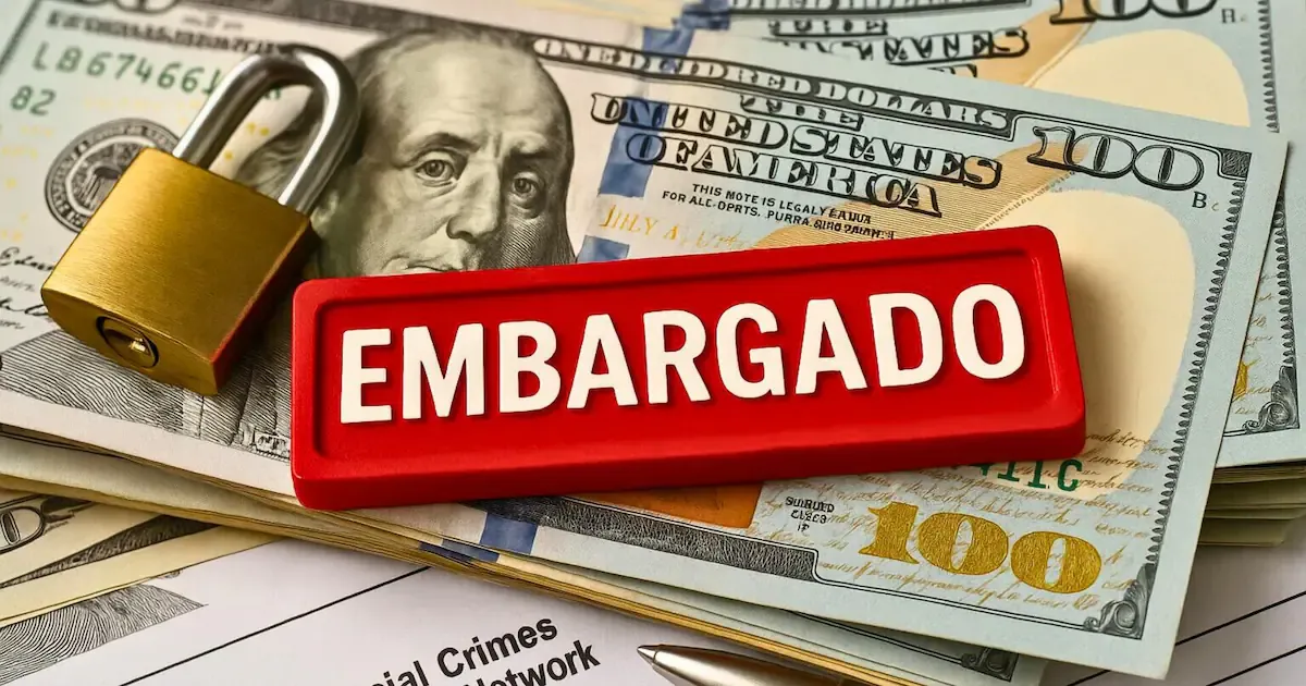 Gobierno colombiano confirmó embargos de cuentas bancarias y bienes para julio de 2026