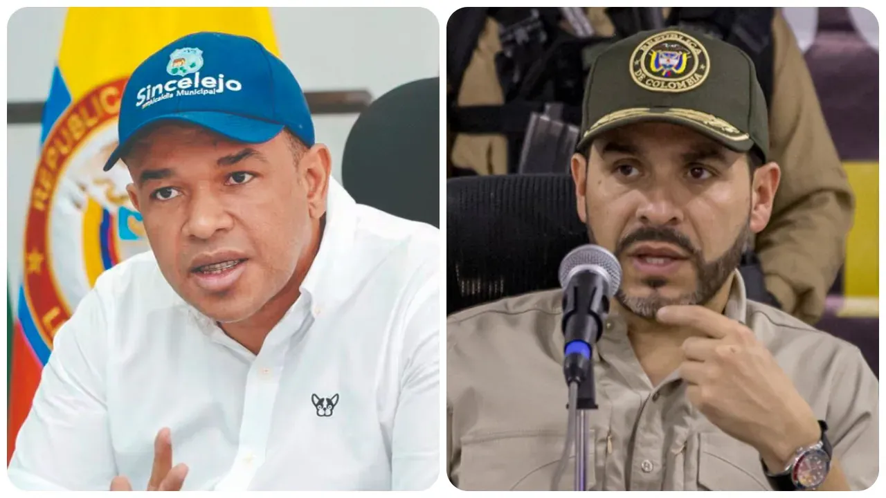 El alcalde de Sincelejo, Yahir Acuña, responde a Abelardo de la Espriella por señalamientos durante una visita a Sucre